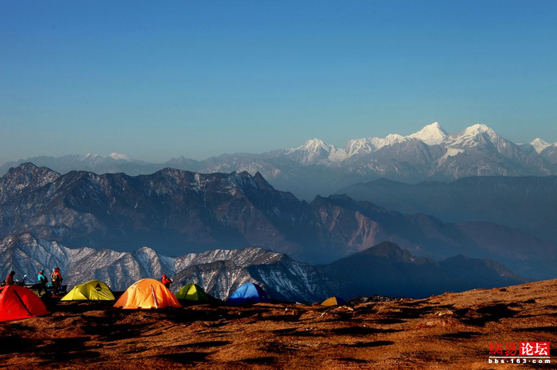 E8：成都，牛背山，海螺溝，成都